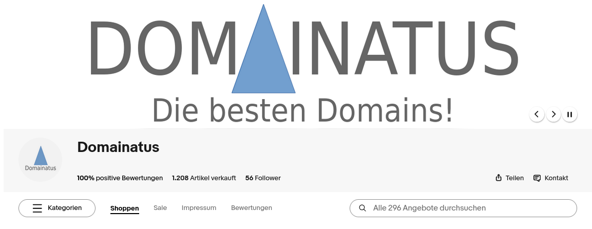 Domainatus.de Screenshot