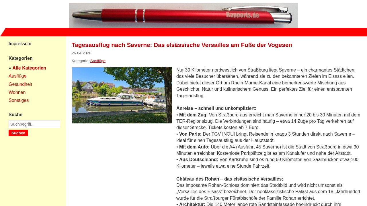 Rapports.de Screenshot